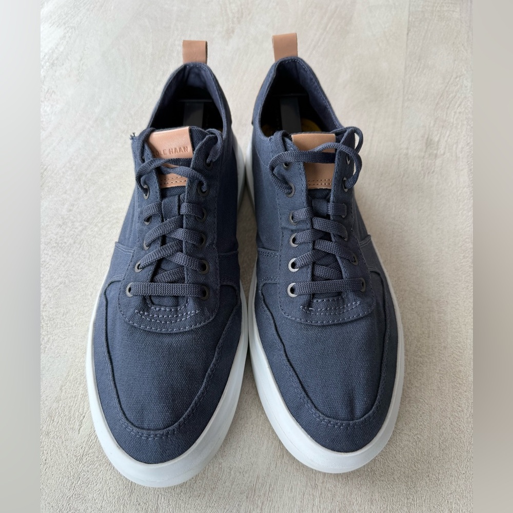 Cole Haan Rally Canvas Court Sneaker Mens Size 9.5 Vintage Indigo Grandpro